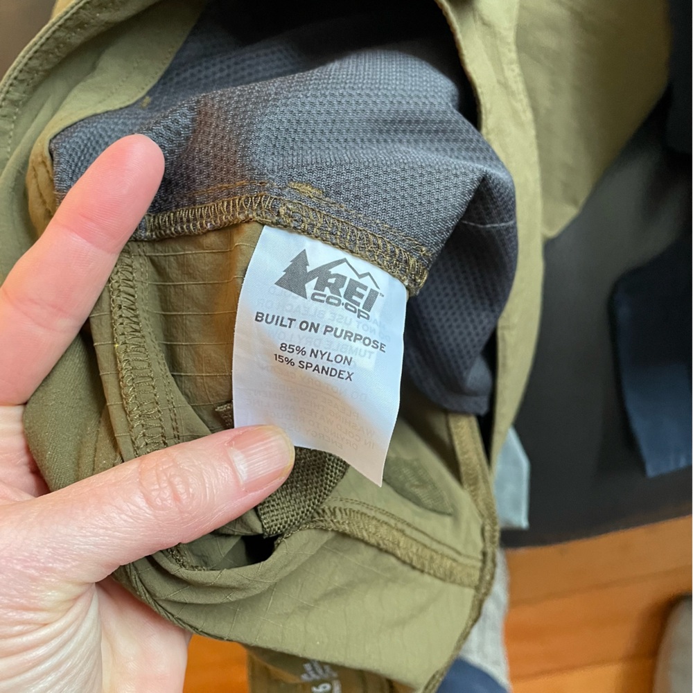 REI stretch rip stop shorts - Picture 3 of 8